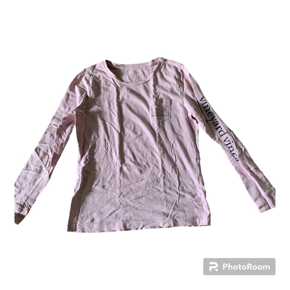 Pink Vineyard Vines Long Sleeve